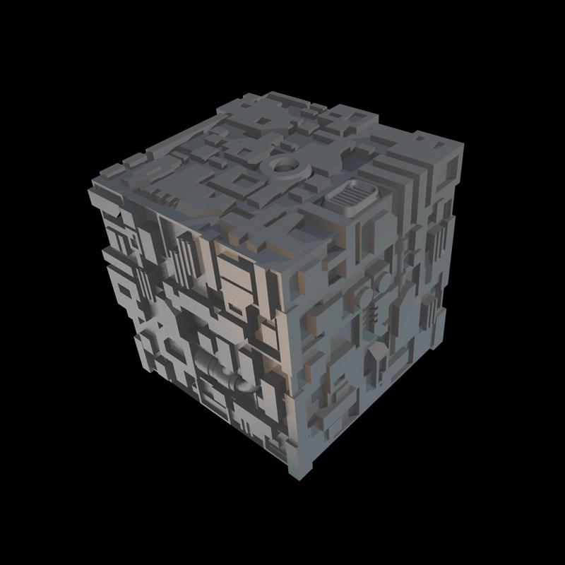 Borg Cube Chibi - Star Trek