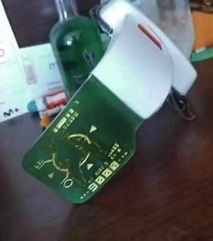 Visor drangon ball con goku.