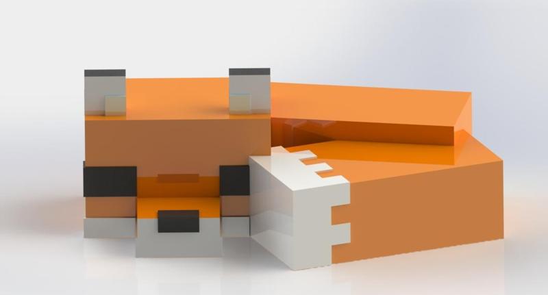 Minecraft Fox