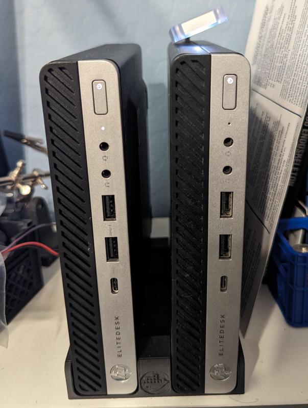 HP EliteDesk Mini G3/4/5/6 Dual Vertical Stand