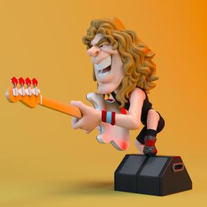 Steve Harris cartoon