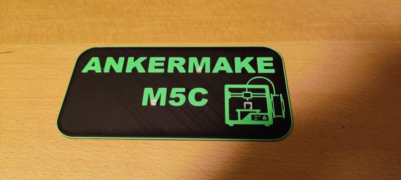Ankermake M5C logo sign