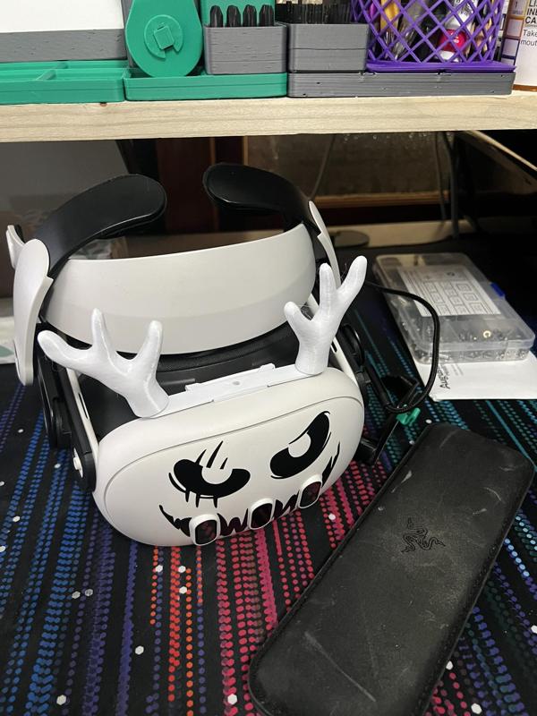 Antlers for Meta Quest 3 - Accessory Mount