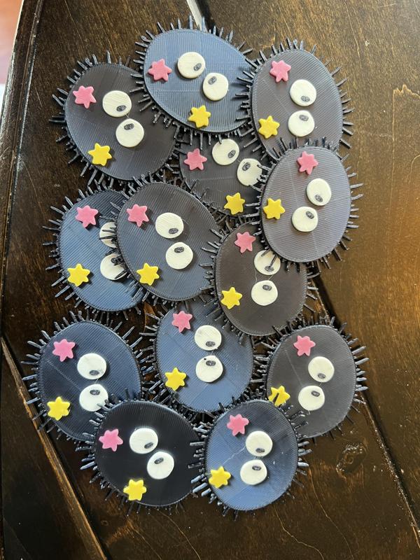 Soot Sprite (Studio Ghibli) 4 Colors