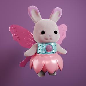 Sylvanian Baby Rabbit fairy - Baby Rabbit Fairy