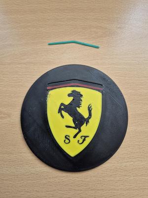 Coaster of the F1 team Ferrari