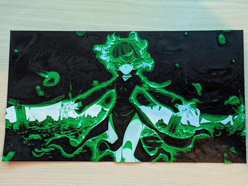 Tornado, One Punch Man - HueForge