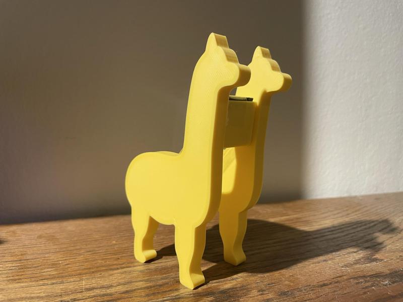 Llama Tape Dispenser (magnetic)