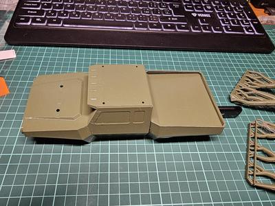 SCX24 body Humvee