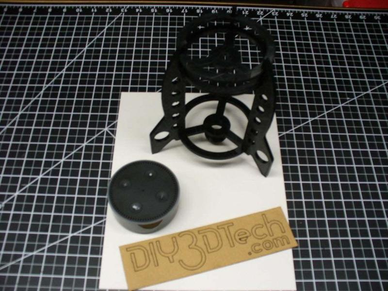 Amazon Echo Retro-Rocket Stand (both Dot and Tube)!