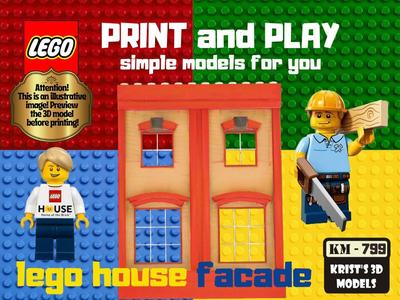 lego house facade