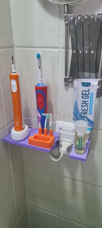 soporte para enchufe pared
