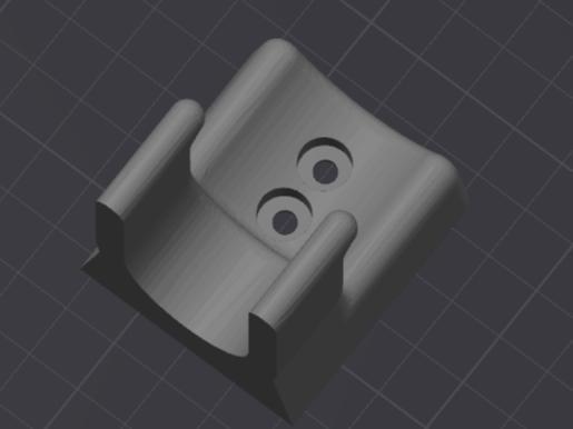 Remix Saber Holder with screw holes