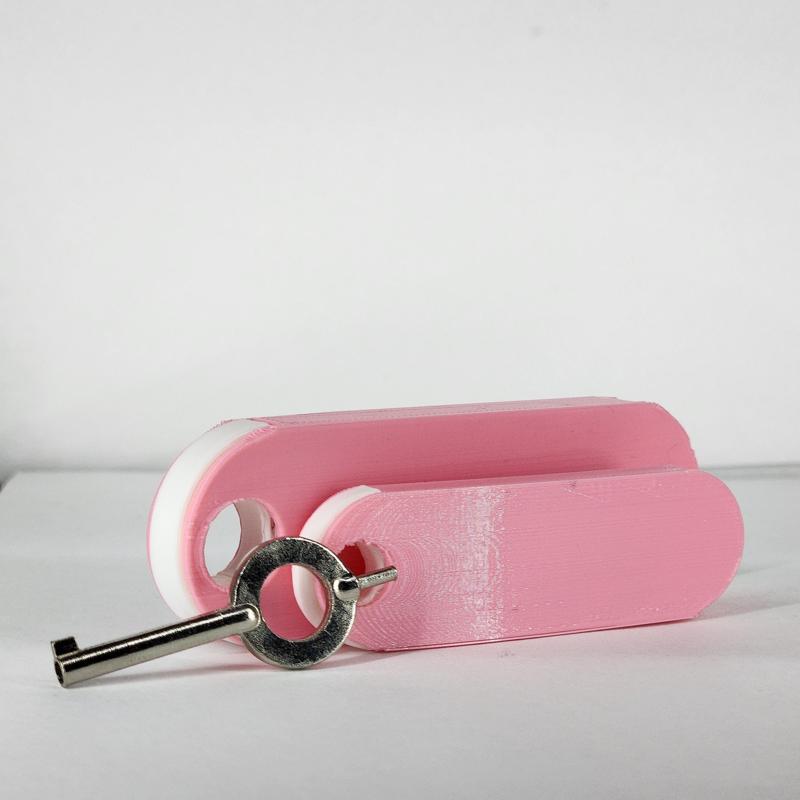 Emergency Release Key Capsule, Tamper Evident and Reusable.