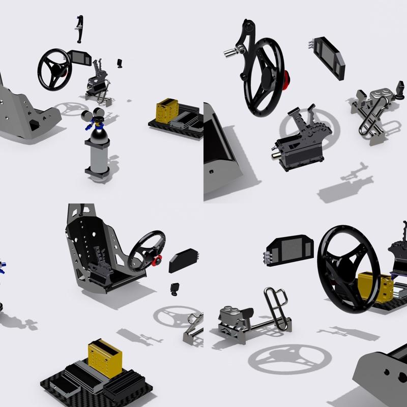 Pro Mod 9 piece Interior Set