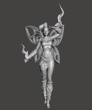 Fire Warrior Fairy