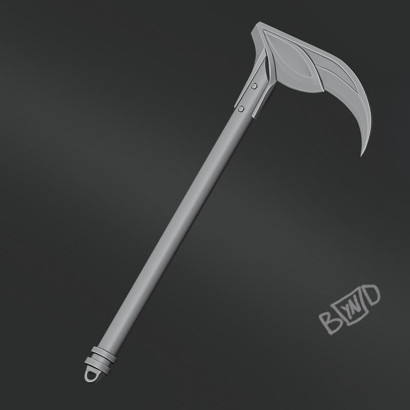 Mortal Kombat 1 - Scorpion Kusarigama  - MK1 stl 3D print model