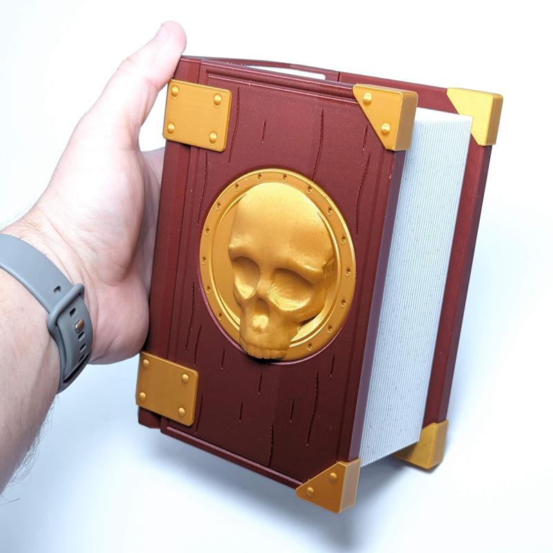 Skull Tome and Compass Tome (single-material, multi-material and assembly versions!)