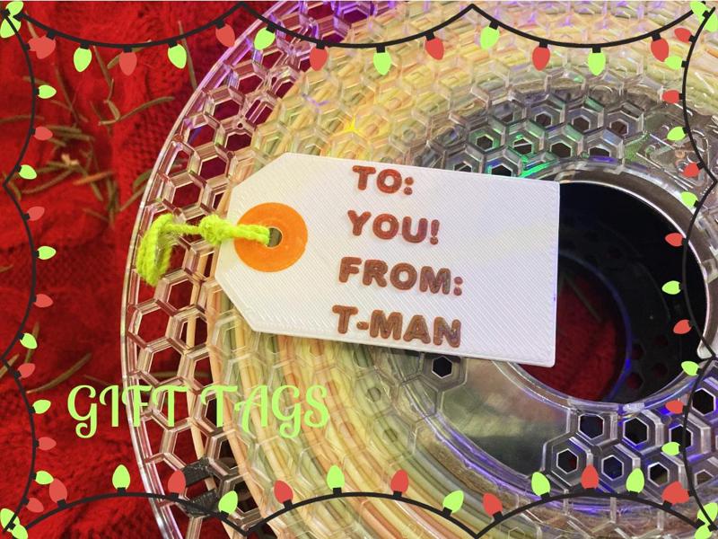 Gift Tag Customizable!