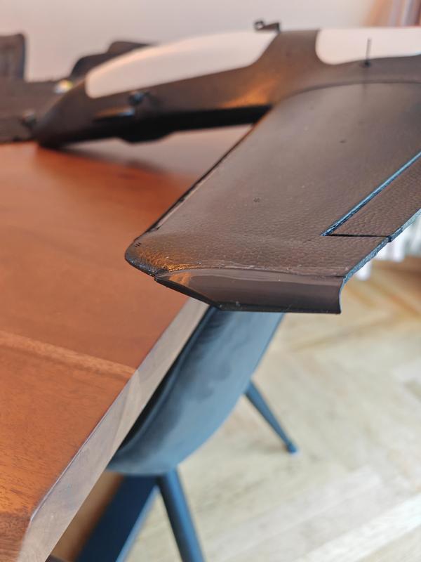 atomrc dolphin wing tip replacement + template