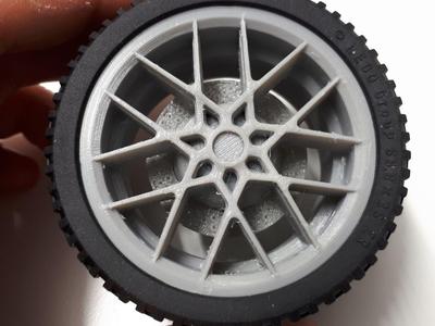 LEGO Technic Porsche 911 RSR 42096 rim #1