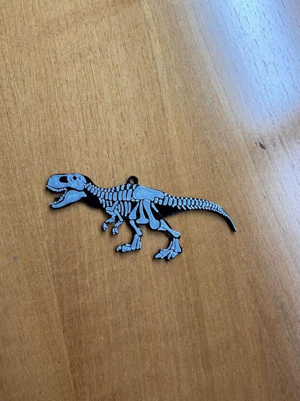 T-rex skeleton