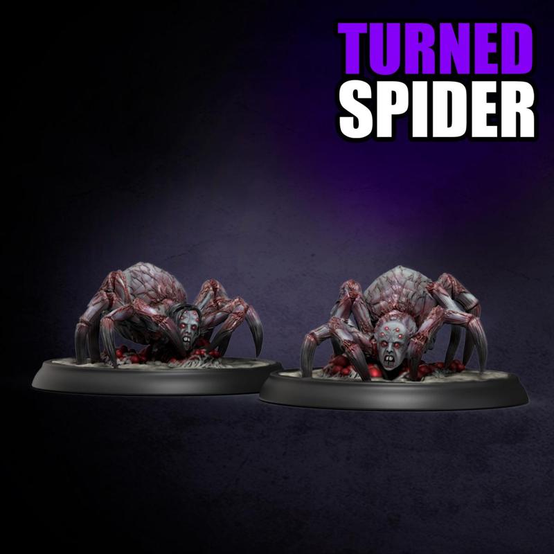 SPIDER QUEEN LAIR - TURNED SPIDER