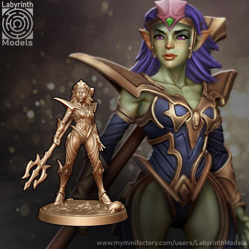 Sea Elf Sirens - 32mm scale