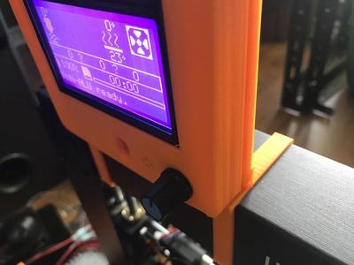 Maker Select Plus Bracket for RepRap Discount Smart Controller Case
