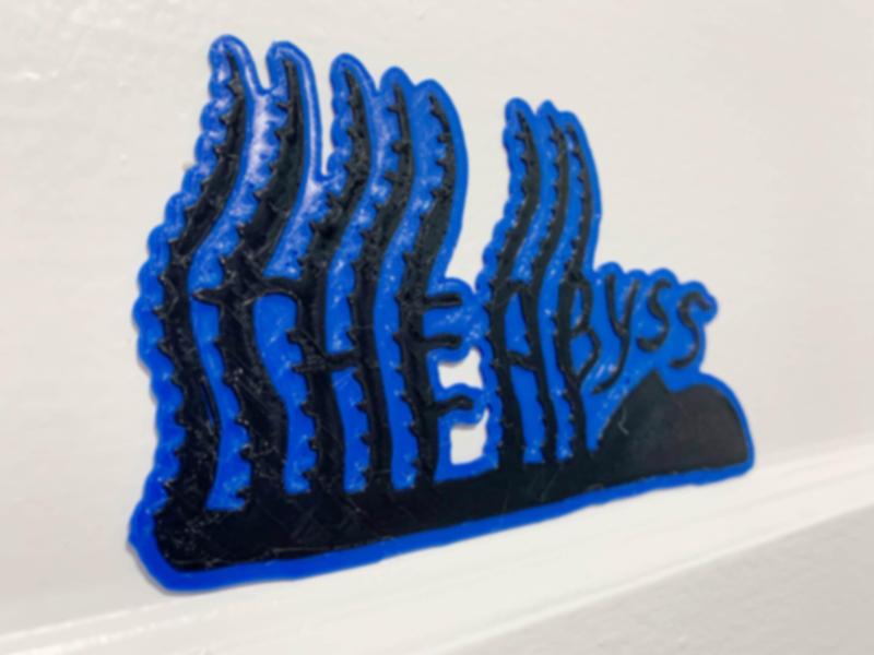 THE ABYSS - Door Sign