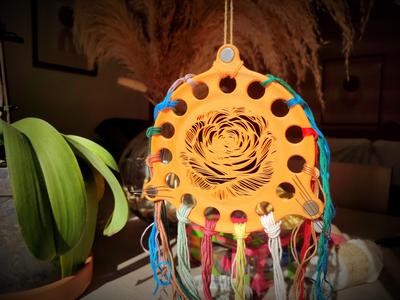 The Ring of Sewing - Rose Circular Thread Organizer