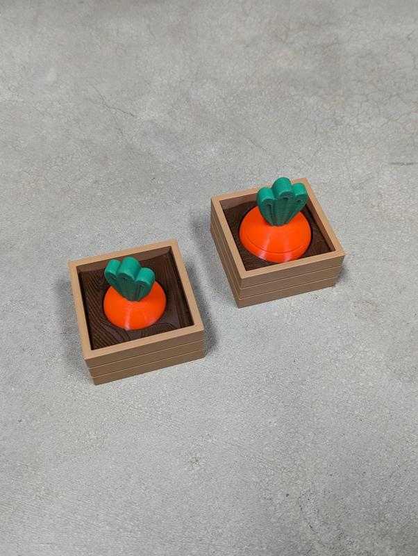 Carrot Garden Single Planter