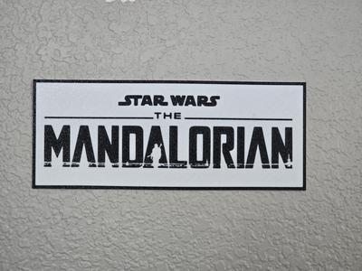 Star Wars the Mandalorian logo