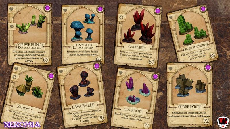 Underworld props - Naturalia compendium