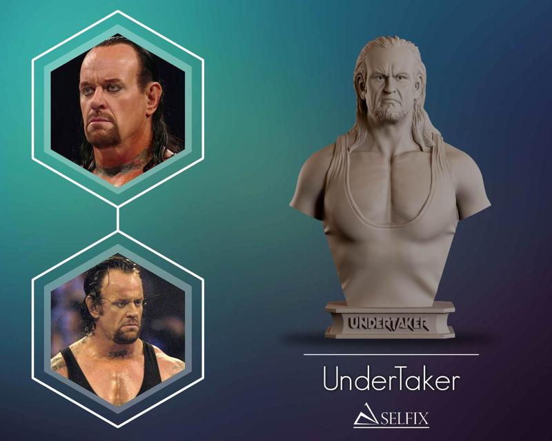 The Undertaker Bust Sculpture
