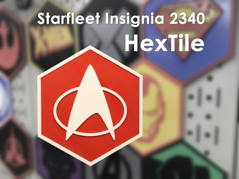 Starfleet Insignia 2340 HexTile