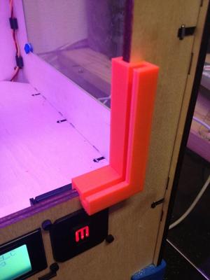 Makerbot Replicator Panel Holder