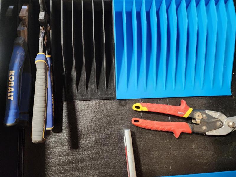 Wrench Rack for Toolbox Drawer