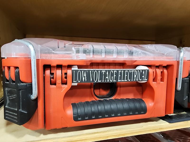 Packout Organizer Label bar - Compact Organizer - 48-22-8435