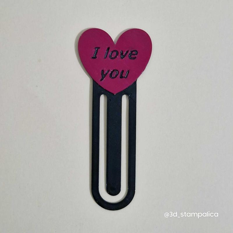Heart bookmark