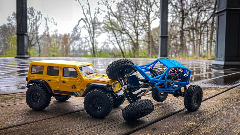 SCX24 Rock Bouncer Chassis