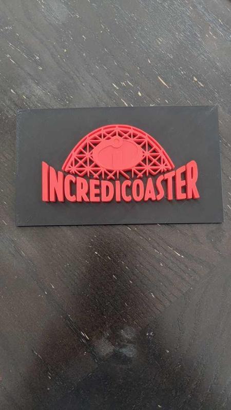 Disney's Incredicoaster logo