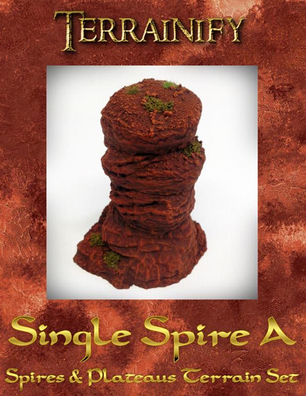 Single Spire A: Spires and Plateaus Terrain Set