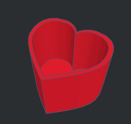Heart pot