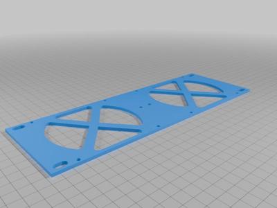 90MM Fan Face Plate 10 inch Rack