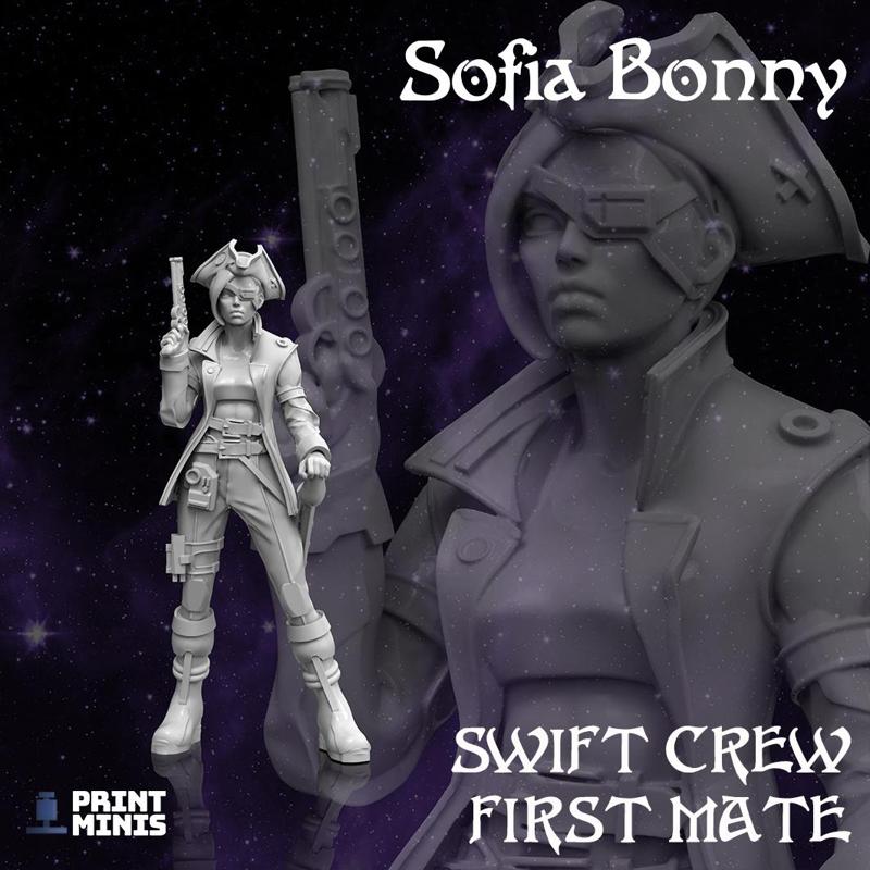 Sofia Bonny - First Mate - Space Pirates Collection