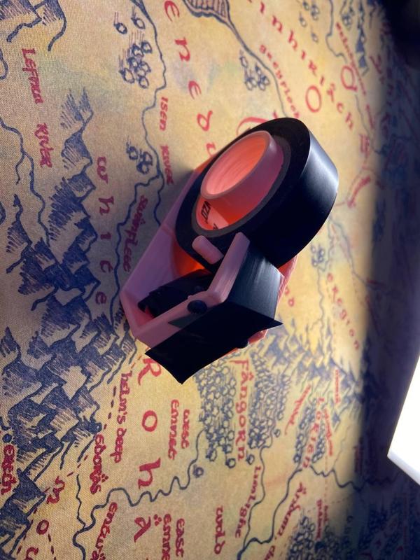 Super over engineered electrical tape holder