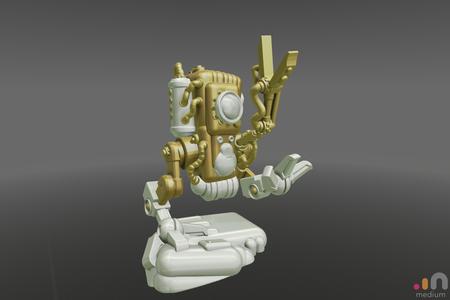 Tin can chickybot