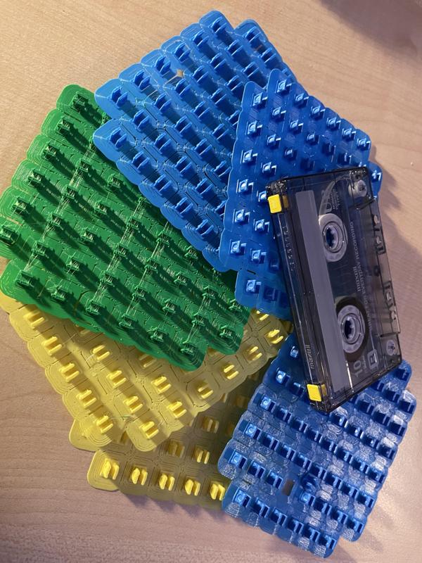 Audio Cassette Tape Tab Out To Tab In Conversion Plug