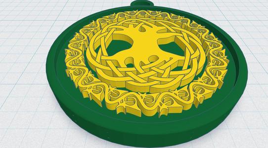 Celtic / Norse - Tree Of Life Pendent 49